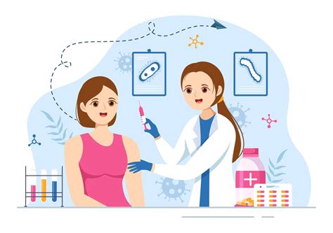 Immunology Illustration with People Immune Protection System Helping to ...