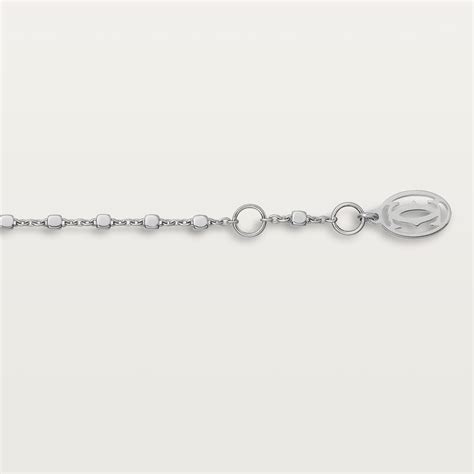 Panthère de Cartier bracelet, on chain, half-paved