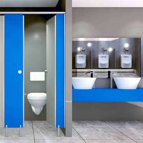 Toilet Cubicle Partitions | HPL, Nylon & Modular Solutions - Cubicle ...