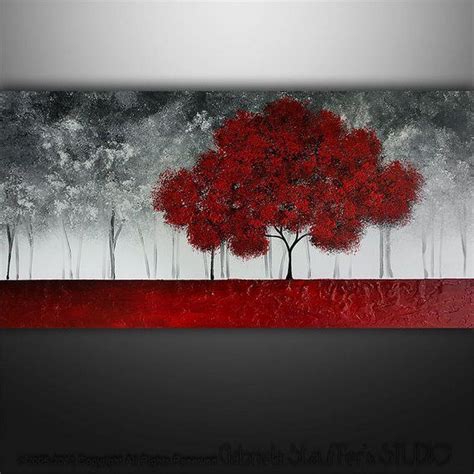 Image result for Tutorial Painting Red Tree