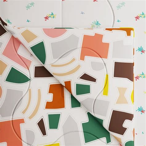Buy PORTICO Pixelmania Cotton Printed Double Comforter from Portico at ...