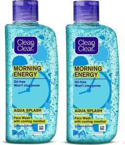 Clean & Clear Morning Energy Aqua Splash(100ml X 2) Face Wash - Price ...