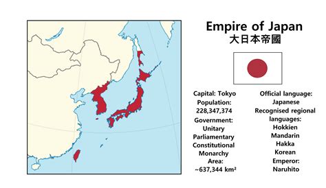 Japan Empire Map