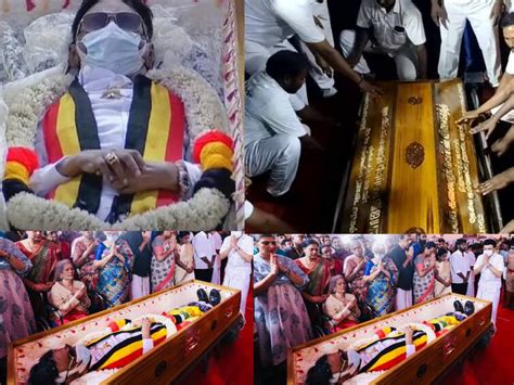 Vijayakanth Last-minute Photos of Final Rites Make Us Teary Eyed See ...