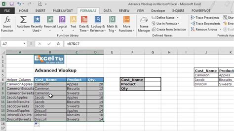 Image result for Advanced VLOOKUP Excel