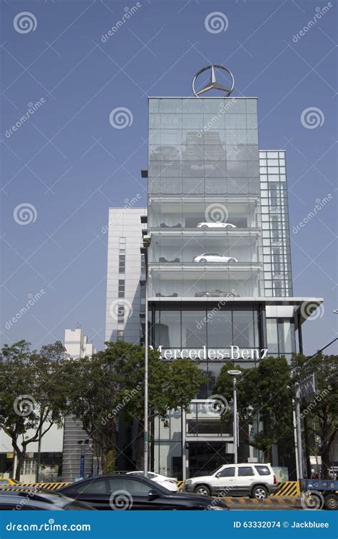 Mercedes Benz Dealer Taiwan Editorial Stock Image - Image of logo ...