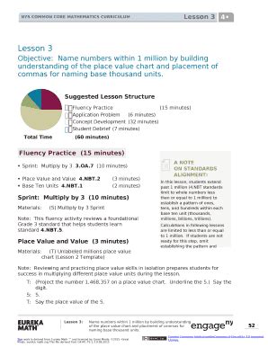 Objective:Name numbers within 1 million by building understanding of ...