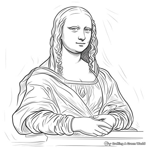 Leonardo Da Vinci Coloring Pages