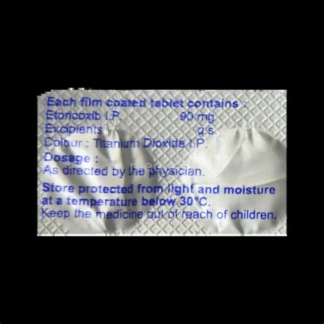 ETRIK 90MG TABLET 10'S Price, Uses, Side Effects & Substitutes | Medkart
