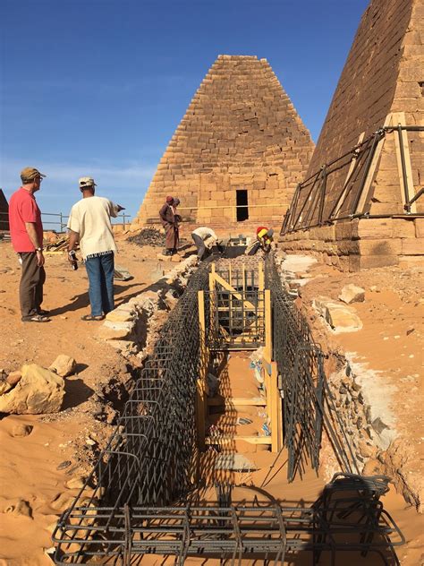 The Pyramids of Meroe, Sudan