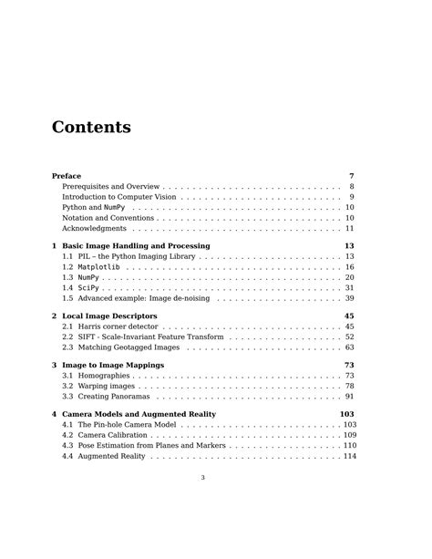 Image result for Programming Computer Vision with Python