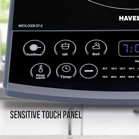 Havells Induction Cooktop (Electric Stove) Et-X Ceramic Plate |1900W ...