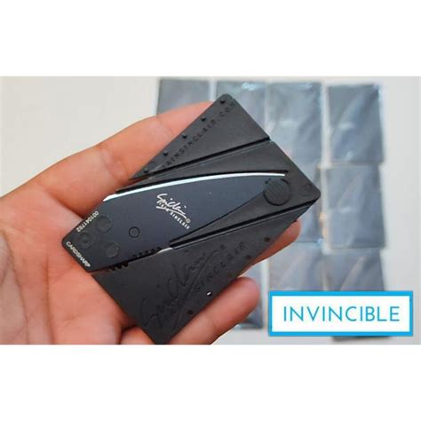 CREDIT CARD KNIFE(Folding credit card knife)(Pocket knife) - invincibleone.in