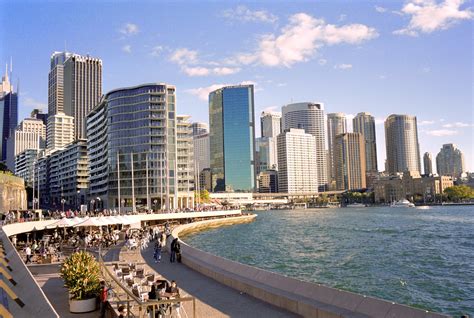 Free Stock photo of Sydney City Skyline at Circular Quay Harbor ...