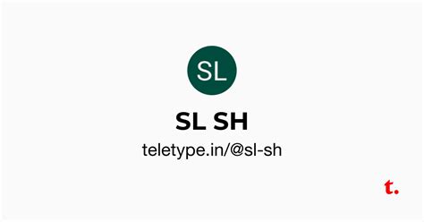 SL SH — Teletype