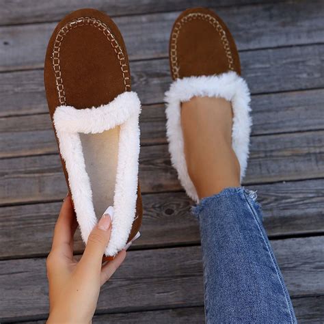 Miluxas Women's House Slippers Indoor Outdoor Fuzzy Fluffy Furry ...