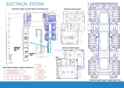 MEPF: Service Design and Coordination- Patel Wadi Hostel | CEPT - Portfolio