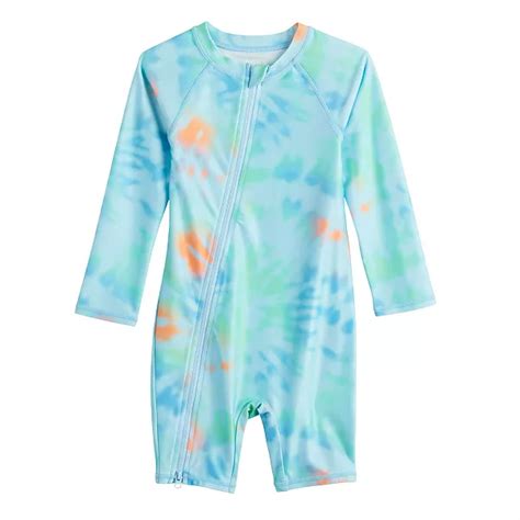 Baby & Toddler Boy Jumping Beans® Long Sleeve Raglan Surf Suit