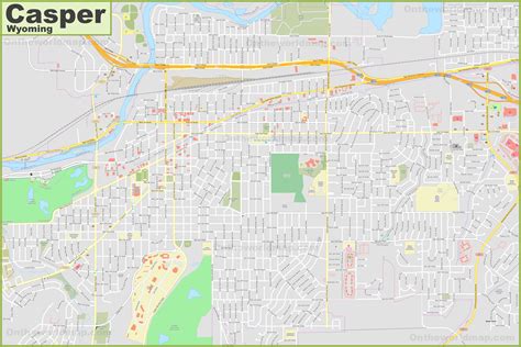 Map Of Casper