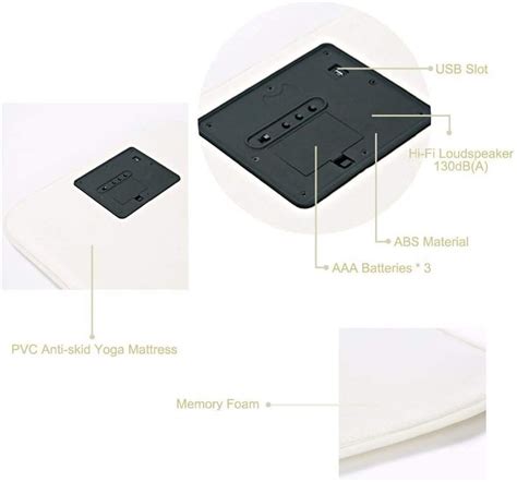 BEYST Pressure Sensitive Rug Carpet Alarm Clock - India | Ubuy