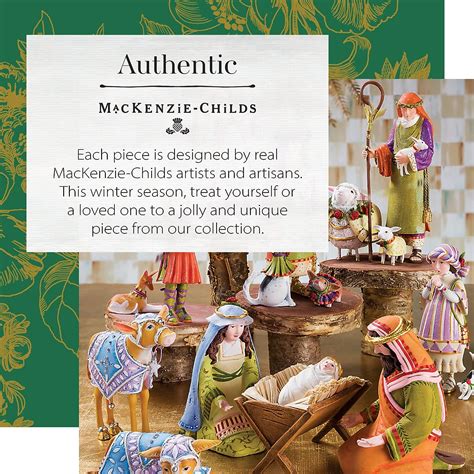 Buy MacKenzie-Childs Patience Brewster Nativity Shepherd and Sheep ...
