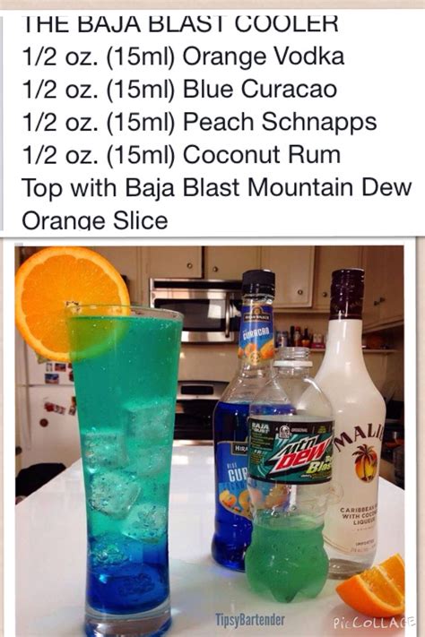 What Alcohol To Mix With Baja Blast at Charli Light blog