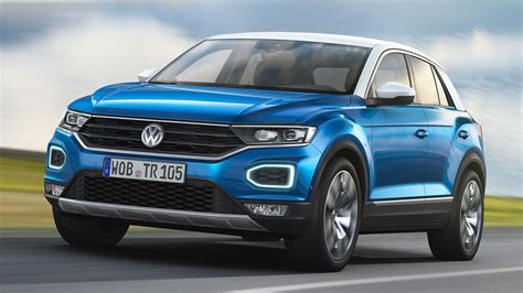 Volkswagen T-Roc unveiled, stylish compact SUV with AEB as standard ...