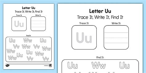 Letter Uu 的图像结果