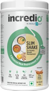 Incredio by Slim Shake for Weight Management, Meal Replacement Shake ...
