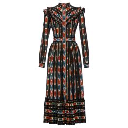 Nevada Dress arrowhead black - Dresses by Lena Hoschek