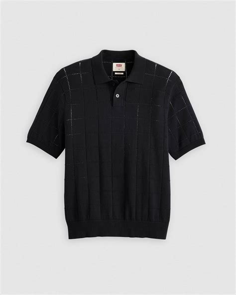 Sweater Knit Polo - Black | Levi's® NO