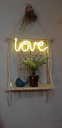 Buy Awestuffs Love Neon LED Light Sign for Room Decoration Accessory ...