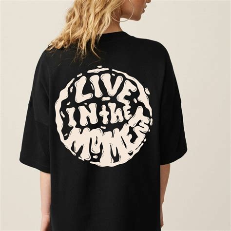 Women Oversized Black quoted T-shirt – Begonia Trend