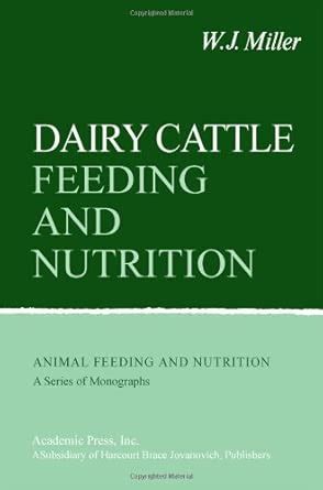 Buy Dairy Cattle Feeding and Nutrition (Animal Feeding and Nutrition ...