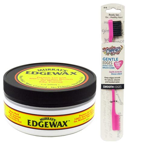 Amazon.com : Murrays Edgewax Gel Beeswax Hair Wax Edge Control 4oz Jar ...