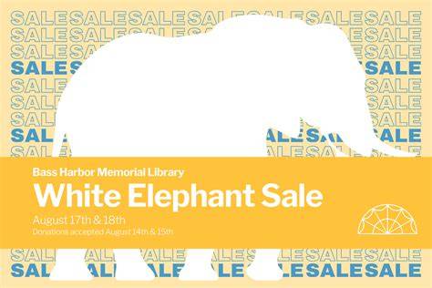 White Elephant Sale