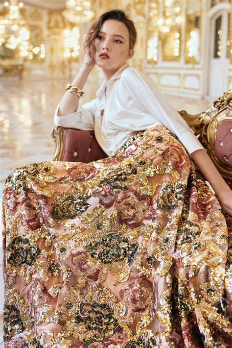 Dash and Dot - FLORAL SEQUIN MAXI SKIRT | Online Store – dash and dot