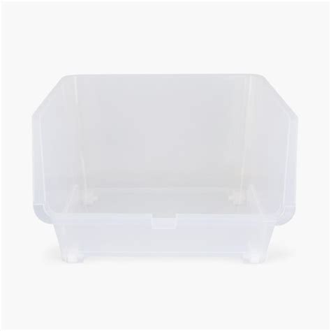 Buy REGAN MALLORY Solid Stackable Storage Bin from Home Centre at just ...