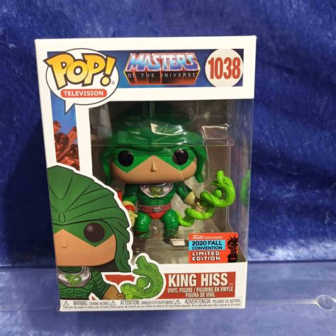 Funko Pop Vinyls Masters of the Universe 1038 King Hiss - 2nd Childhood ...