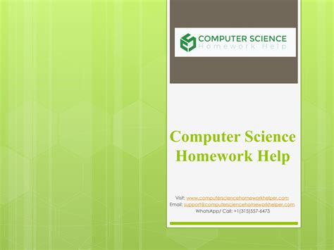 Image result for Computer Science Homework Help