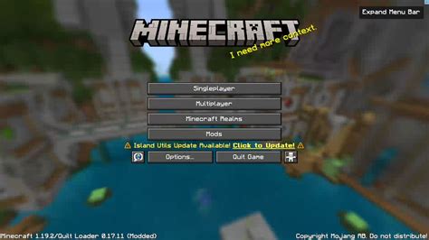Image result for Minecraft Fancy Menu Mod Tutorial