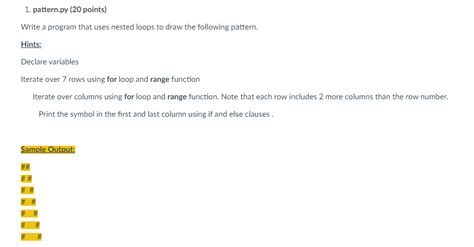 Image result for Lesson 12 Fancy Shapes Using Nested Loops 5