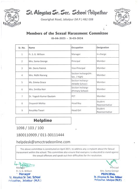 St. Aloysius School Polipathar Jabalpur