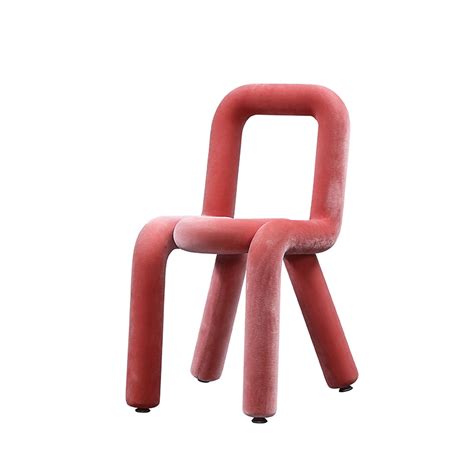 《MINI+》网红异形椅水管椅樱花红-家样
