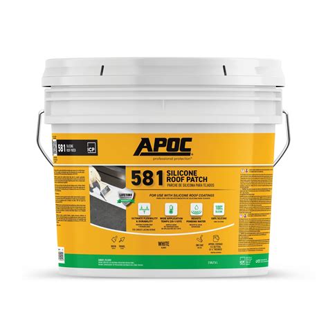 APOC® 585 Armor Flex® Liquid Silicone Roof Membrane