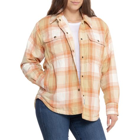 Marmot Ridgefield Sherpa-Lined Flannel Shirt Jacket - Insulated