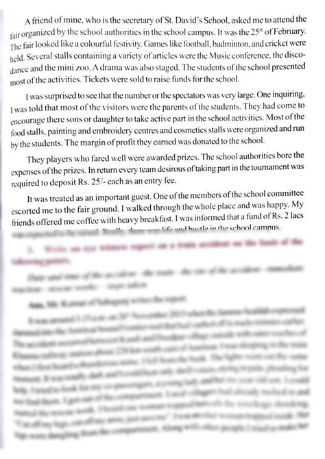 Report Writing Samples 的图像结果