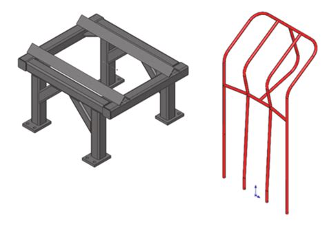 SolidWorks Simulation Weldments 的图像结果