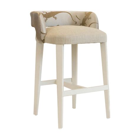 Ultra High Back Bar stools at 1stDibs