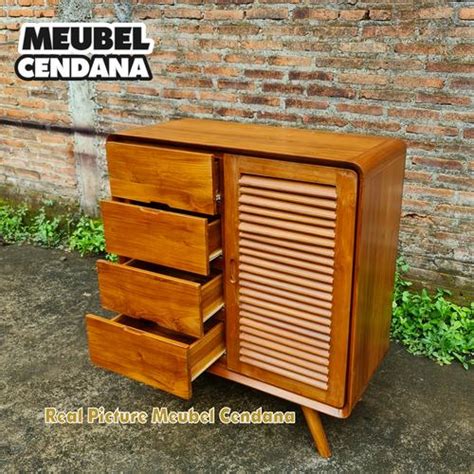Jual Meja Retro Minimalis Lemari Retro Nakas Retro Kayu Jati TERMURAH ...